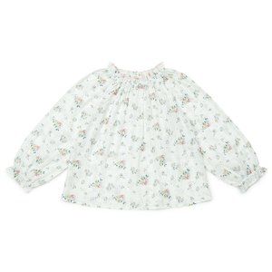 Bonton Carla Floral Print Cotton Blouse